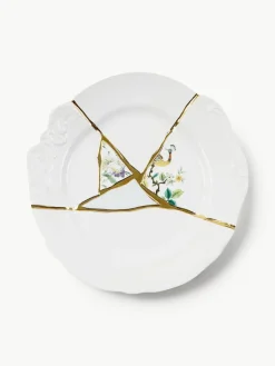 Seletti Porzellan-Speiseteller Kintsugi