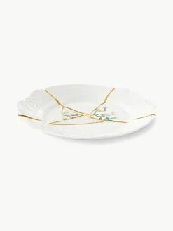 Seletti Porzellan-Speiseteller Kintsugi