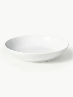 Westwing Collection Porzellan-Suppenteller Delight Modern, 4 Stück