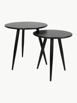 Westwing Runde Beistelltische Colette, 2er-Set