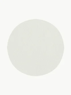 Asa Selection Runde Kunstleder-Tischsets Pik, 2 Stück