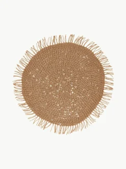 Cote Table Runde Tischsets Tressine aus Papierfasern, 6 Stück