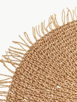Cote Table Runde Tischsets Tressine aus Papierfasern, 6 Stück