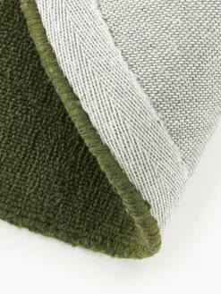 Westwing Collection Runder Baumwollteppich Lora, handgewebt