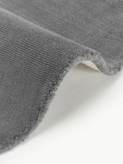 Westwing Collection Runder Baumwollteppich Lora, handgewebt