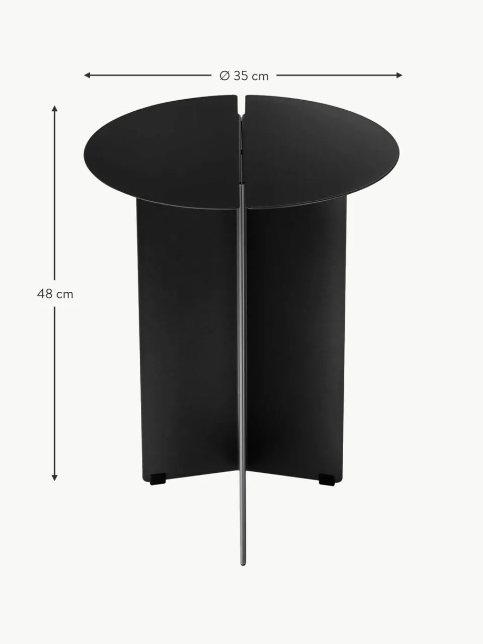 Blomus Runder Beistelltisch Oru