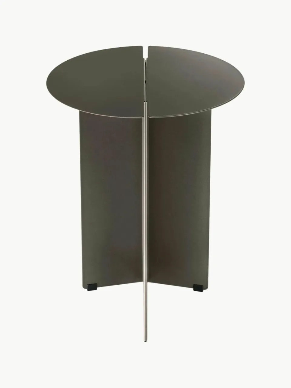 Blomus Runder Beistelltisch Oru mit Antik-Finish