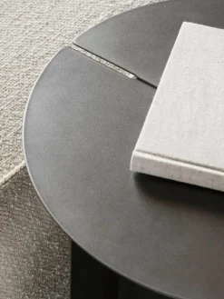 Blomus Runder Beistelltisch Oru mit Antik-Finish