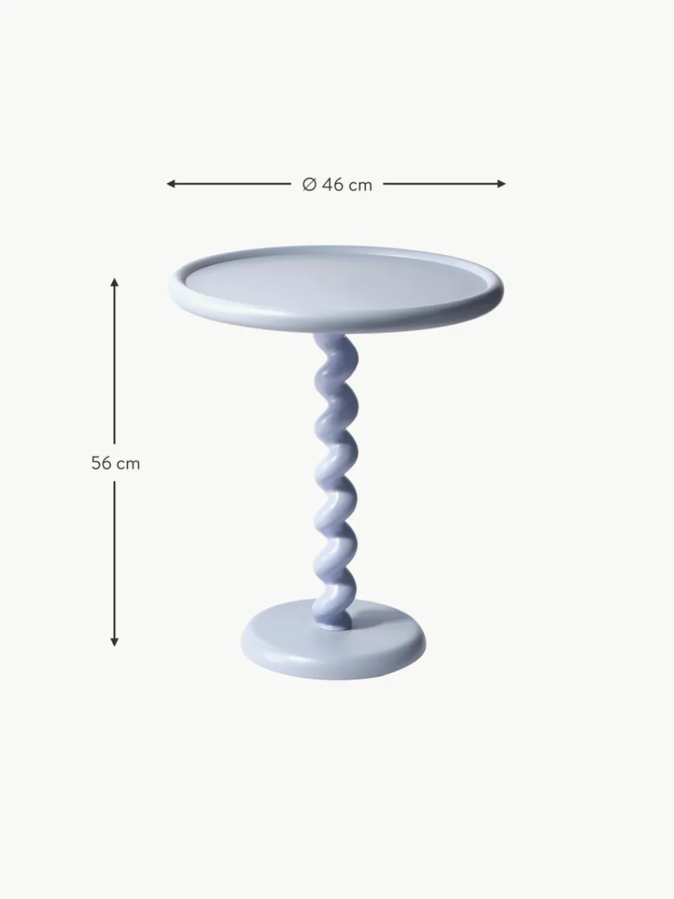 Pols Potten Runder Beistelltisch Twister