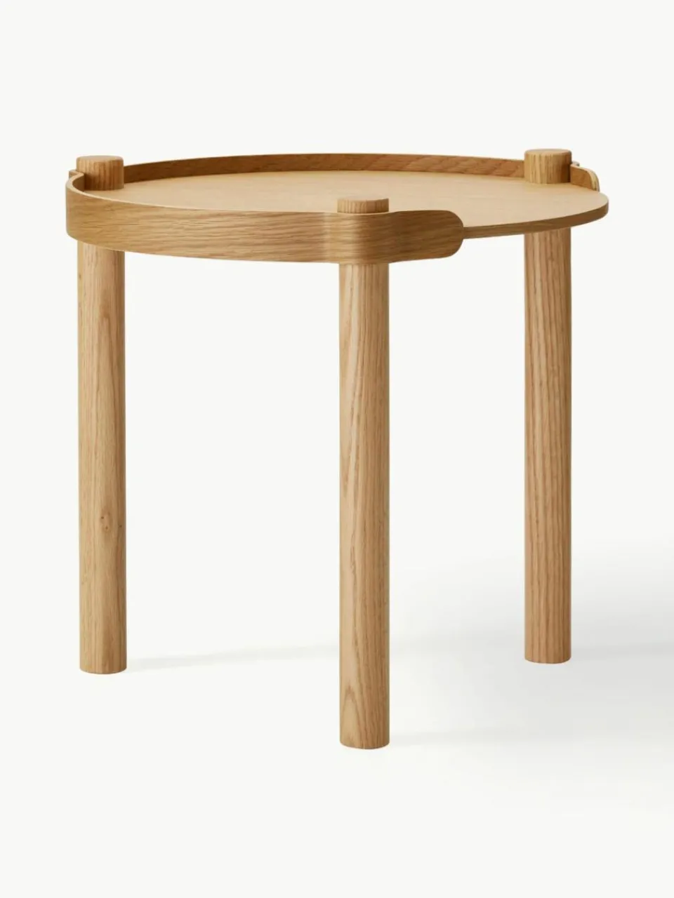 Cooee Design Runder Beistelltisch Woody aus