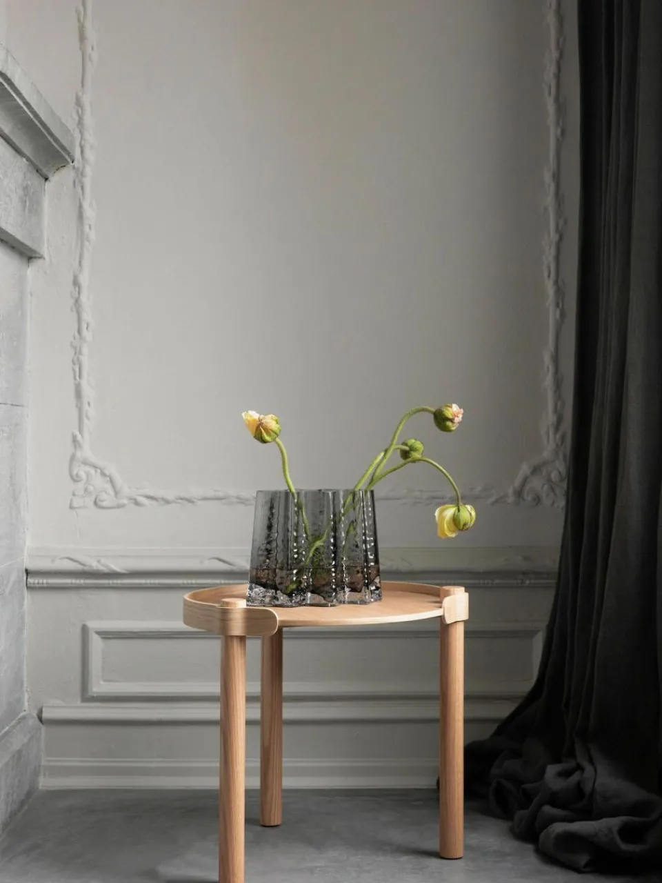 Cooee Design Runder Beistelltisch Woody aus