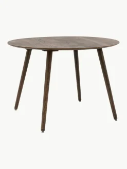 Westwing Runder Eichenholz-Esstisch Hatfield, Ø 110 cm