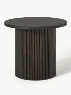Westwing Collection Runder Holz-Beistelltisch Nele