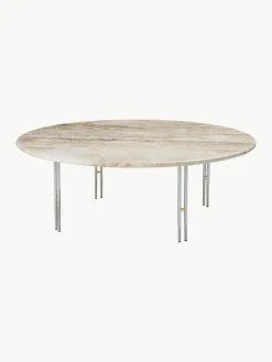 GUBI Runder Marmor-Couchtisch IOI, Ø 100 cm