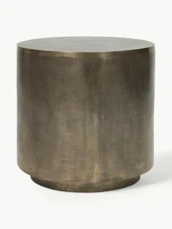 House Doctor Runder Metall-Beistelltisch Rota mit Antik-Finish