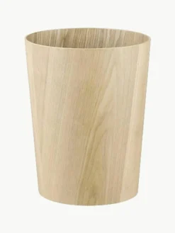 Blomus Runder Papierkorb Wilo aus Holz