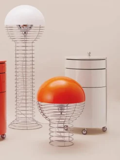 Verpan Runder Rollcontainer Barboy, Design Verner Panton