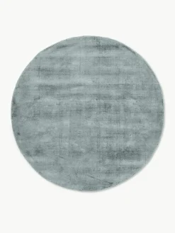 Westwing Collection Runder Viskoseteppich Jane, handgewebt