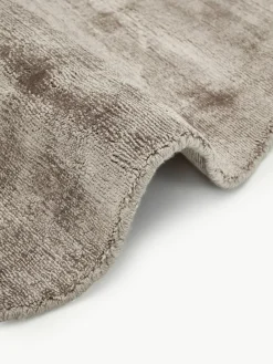 Westwing Collection Runder Viskoseteppich Jane, handgewebt