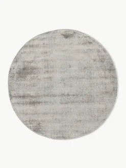 Westwing Collection Runder Viskoseteppich Jane, handgewebt