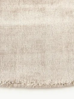 Westwing Collection Runder Viskoseteppich Jane, handgewebt