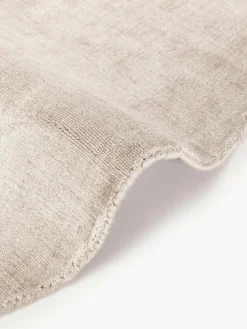 Westwing Collection Runder Viskoseteppich Jane, handgewebt