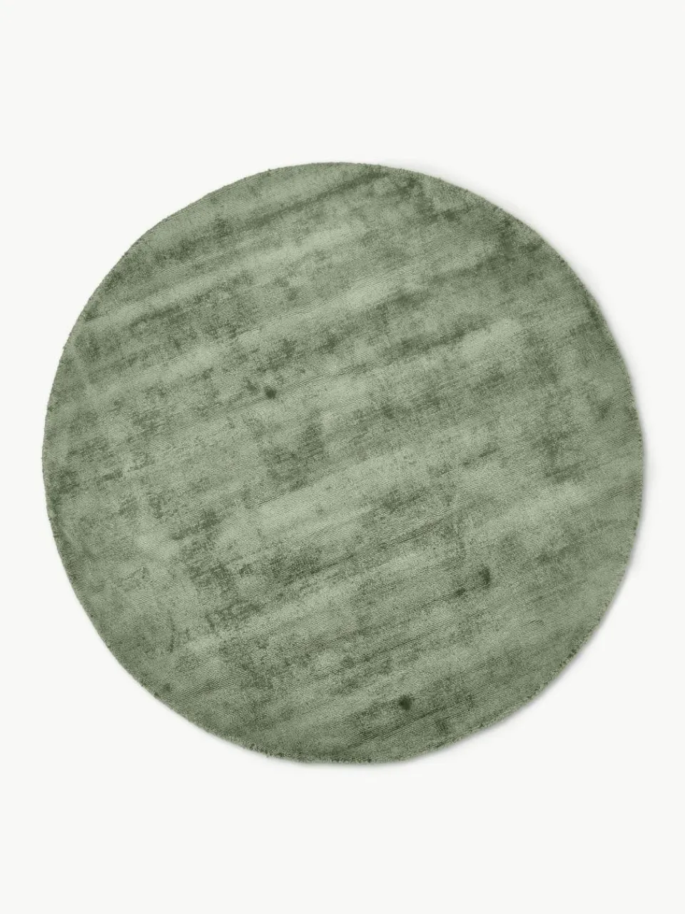 Westwing Collection Runder Viskoseteppich Jane, handgewebt