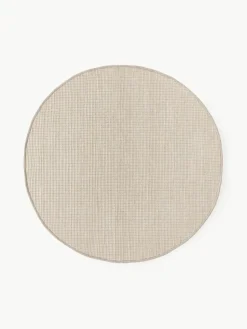 Westwing Collection Runder Wollteppich Amaro, handgewebt
