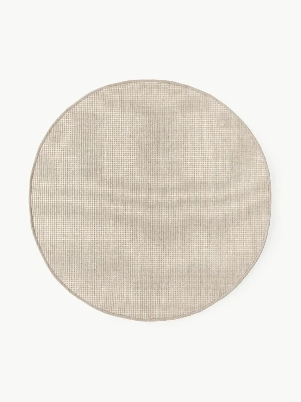 Westwing Collection Runder Wollteppich Amaro, handgewebt