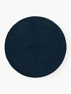 Westwing Collection Runder Wollteppich Mason, handgetuftet