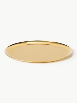 Westwing Collection Rundes Deko-Tablett Samu