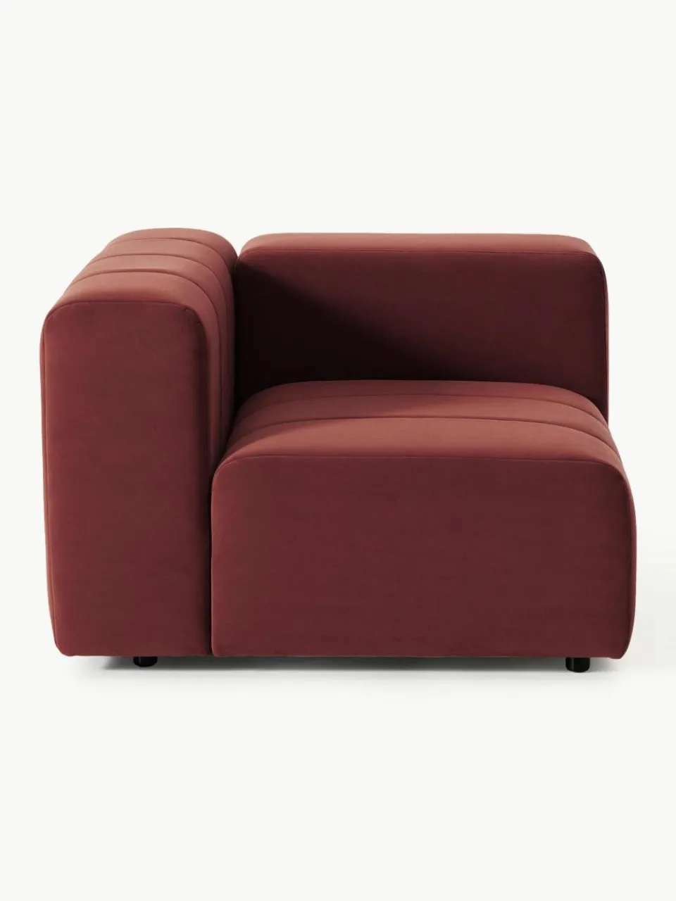 Westwing Collection Samt-Eckmodul Lena