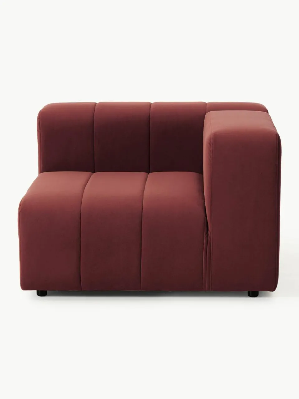 Westwing Collection Samt-Eckmodul Lena
