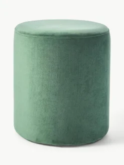 Westwing Collection Samt-Hocker Daisy