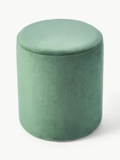 Westwing Collection Samt-Hocker Daisy