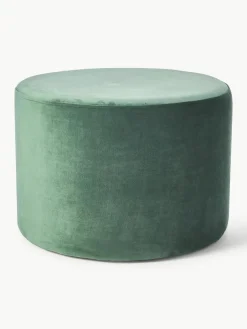 Westwing Collection Samt-Hocker Daisy