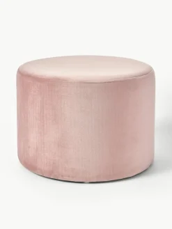 Westwing Collection Samt-Hocker Daisy