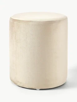 Westwing Collection Samt-Hocker Daisy