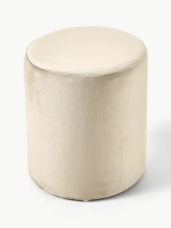 Westwing Collection Samt-Hocker Daisy