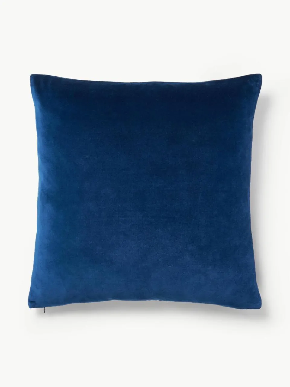 Westwing Collection Samt-Kissenhülle Celeste mit winterlichem Motiv