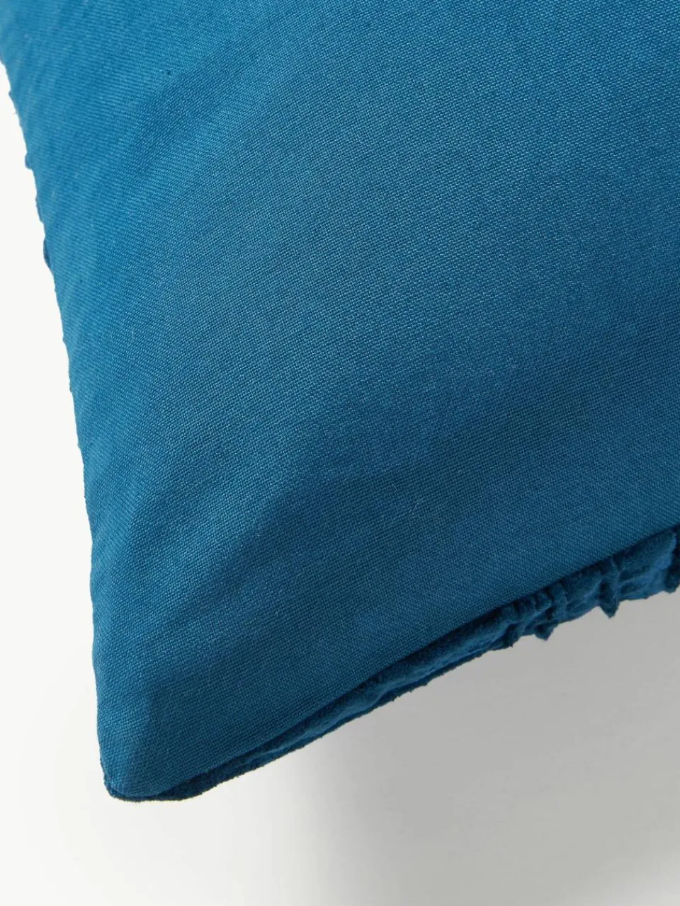 Westwing Collection Samt-Kissenhülle Nisha mit Strukturmuster