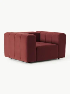 Westwing Collection Samt-Loungesessel Lena