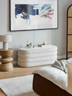 Westwing Collection Samt-Polsterbank Alto
