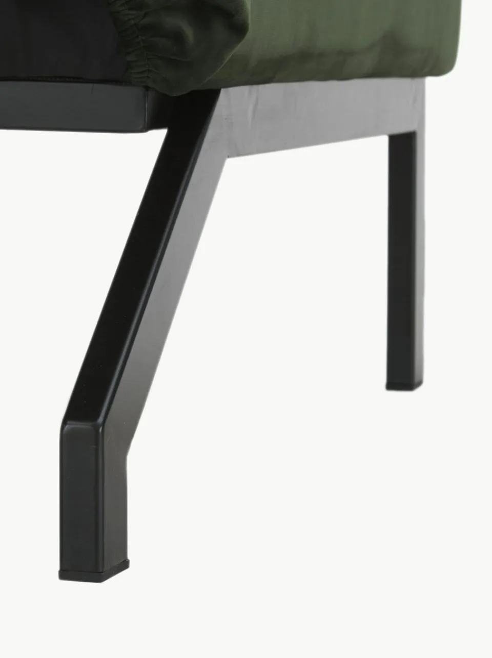 Westwing Samt-Schlafsofa Perugia (3-Sitzer)