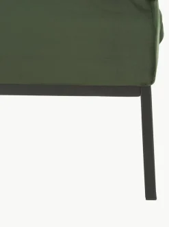 Westwing Samt-Schlafsofa Perugia (3-Sitzer)