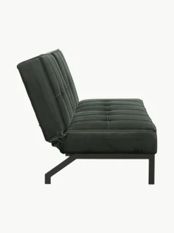 Westwing Samt-Schlafsofa Perugia (3-Sitzer)