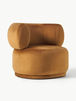 Westwing Collection Samt-Sessel Cori