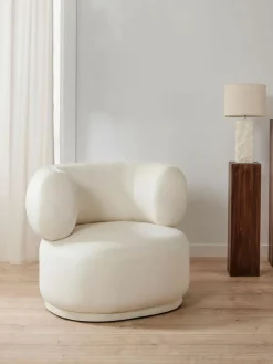 Westwing Collection Samt-Sessel Cori