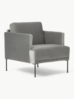 Westwing Collection Samt-Sessel Fluente