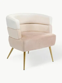 Kare Design Samt-Sessel Sandwich im Retro-Design